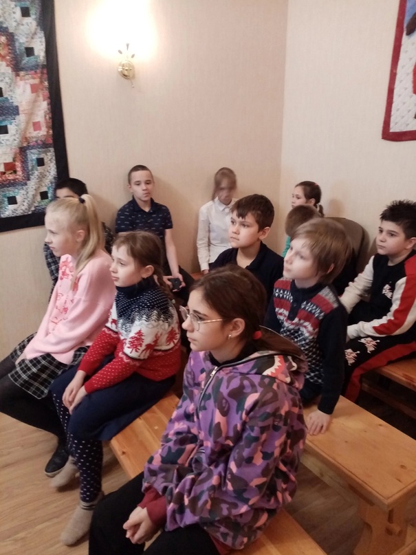Занятие в библиотеке №14.