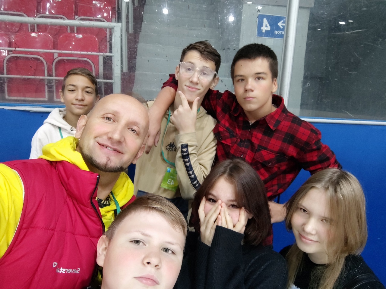 Массовой катание в Алмазе.