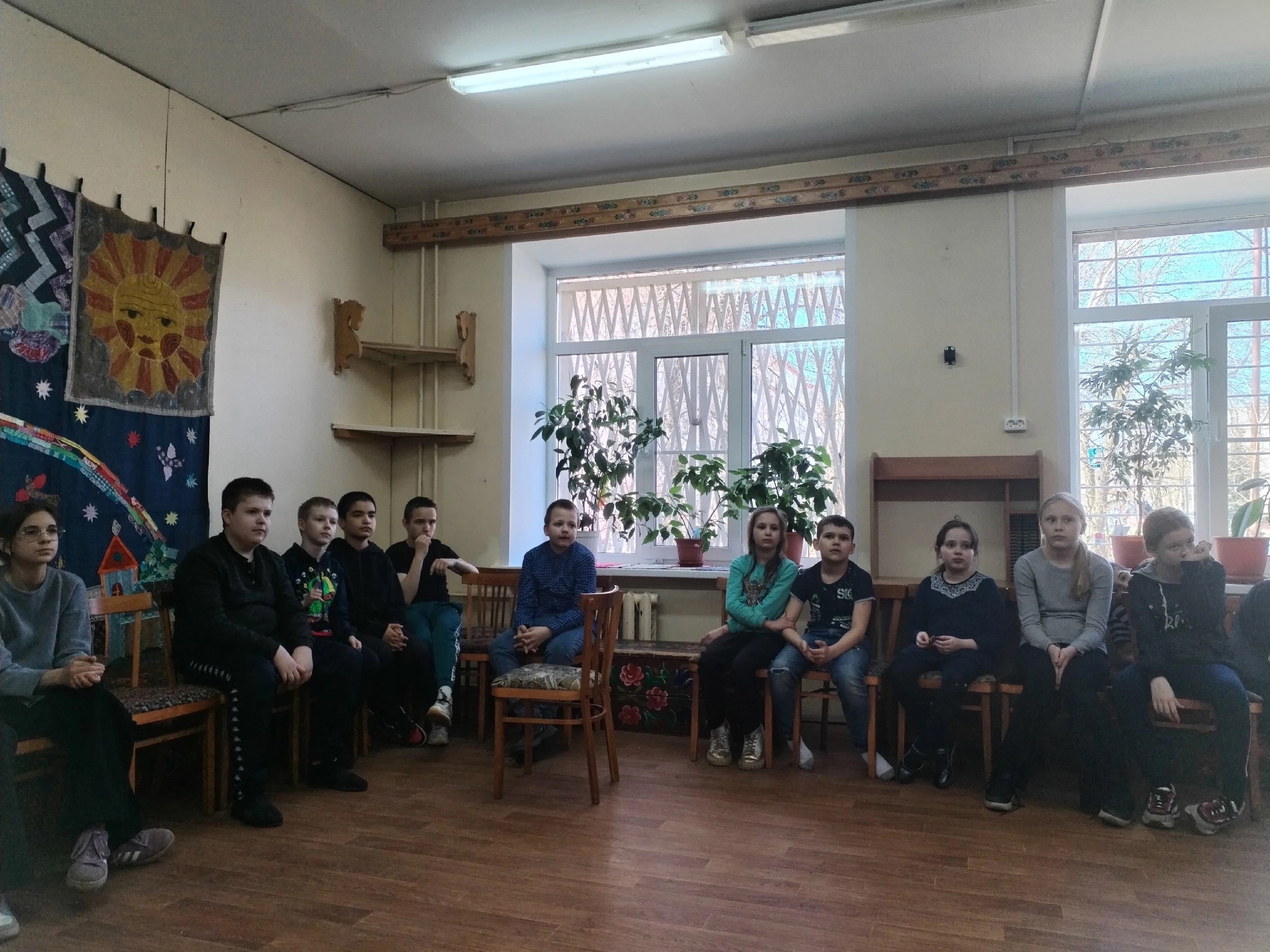 Занятие в студии &amp;quot;Матица&amp;quot;.